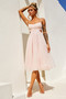 Got Glam Midi Dress - Blush | Sage and Paige AUS.