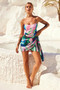 In The Tropics Mini Dress - Green Multi | Sage and Paige AUS.