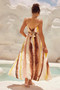Plans For Summer Maxi Dress - Tan Multi | Sage and Paige AUS.