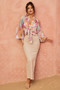 Dawn On Me Blouse - Purple Multi | Sage and Paige AUS.