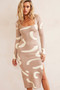 Wish I Had You Midi Dress - Mocha | Sage and Paige AUS.