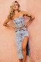 My Fast Lane Denim Top - Denim Blue | Sage and Paige AUS.