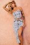 My Fast Lane Denim Top - Denim Blue | Sage and Paige AUS.