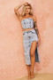 My Fast Lane Denim Top - Denim Blue | Sage and Paige AUS.