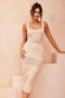 Lily Rose Midi Dress - Cream | Sage and Paige AUS.