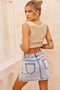 Libby Denim Skirt - Washed Blue | Sage and Paige AUS.