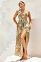 Love Language Maxi Dress - Green | Sage and Paige AUS.