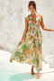 Love Language Maxi Dress - Green | Sage and Paige AUS.