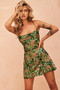 Champagne Eyes Mini Dress - Green | Sage and Paige AUS.