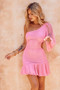 Lifestyle Mini Dress - Barby Pink | Sage and Paige AUS.
