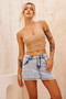 Rock And Free Denim Skirt - Washed Blue | Sage and Paige AUS.