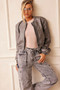 Boy Meets Girl Biker Jacket - Slate | Sage and Paige AUS.