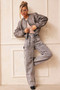 Boy Meets Girl Biker Jacket - Slate | Sage and Paige AUS.