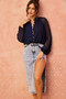 Osiris Blouse - Navy | Sage and Paige AUS.