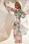 Fine Sweet Maxi Dress - Mint Multi | Sage and Paige AUS.