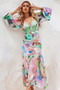 Fine Sweet Maxi Dress - Mint Multi | Sage and Paige AUS.