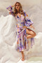 Fine Sweet Maxi Dress - Purple Multi | Sage and Paige AUS.