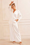 Brooklin Satin Pants - White | Sage and Paige AUS.