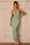 Saya Midi Dress - Sage
