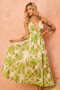 Forest Favors Maxi Dress - Green | Sage and Paige AUS.