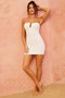 One Mila Mini Dress - White | Sage and Paige AUS.