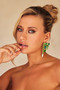 Tropics Earrings - Green | Sage and Paige AUS.