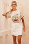 Le Island Tee - Sand | Sage and Paige AUS.