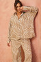 Sunlights In Capri Shirt - Beige | Sage and Paige AUS.