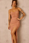 Last Dance Midi Dress - Mocha