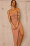 Last Dance Midi Dress - Mocha