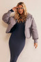 Higher Love Oversize Puff Jacket - Grey | Sage and Paige AUS.