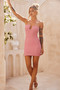 One Mila Mini Dress - Pink | Sage and Paige AUS.
