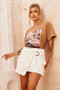 One To Want Mini Skirt - White | Sage and Paige AUS.