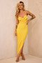 Promenade Maxi Dress - Yellow | Sage and Paige AUS.