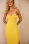 Promenade Maxi Dress - Yellow | Sage and Paige AUS.