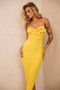 Promenade Maxi Dress - Yellow | Sage and Paige AUS.