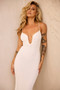 Sweet Talk Midi Dress - White | Sage and Paige AUS.