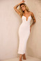 Sweet Talk Midi Dress - White | Sage and Paige AUS.