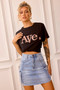 Treat Time Cargo Mini Skirt - Washed Blue | Sage and Paige AUS.
