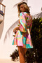 My Story Mini Dress - Pink Multi | Sage and Paige AUS.