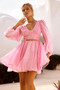 First Date Mini Dress - Pink | Sage and Paige AUS.