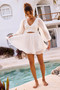 First Date Mini Dress - White | Sage and Paige AUS.