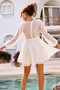 First Date Mini Dress - White | Sage and Paige AUS.
