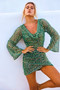 Changing The Rules Mini Dress - Forest Green | Sage and Paige AUS.