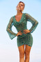 Changing The Rules Mini Dress - Forest Green | Sage and Paige AUS.