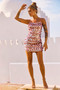 Sparks Fly Mini Dress - Pink Gold | Sage and Paige AUS.