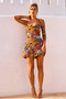 Golden Market Mini Dress - Multi | Sage and Paige AUS.