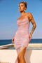 Make This Mine Midi Dress - Pink | Sage and Paige AUS.