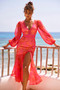 Shea Maxi Dress - Red | Sage and Paige AUS.