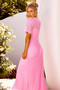 Rosalyn Crochet Maxi Dress - Pink | Sage and Paige AUS.